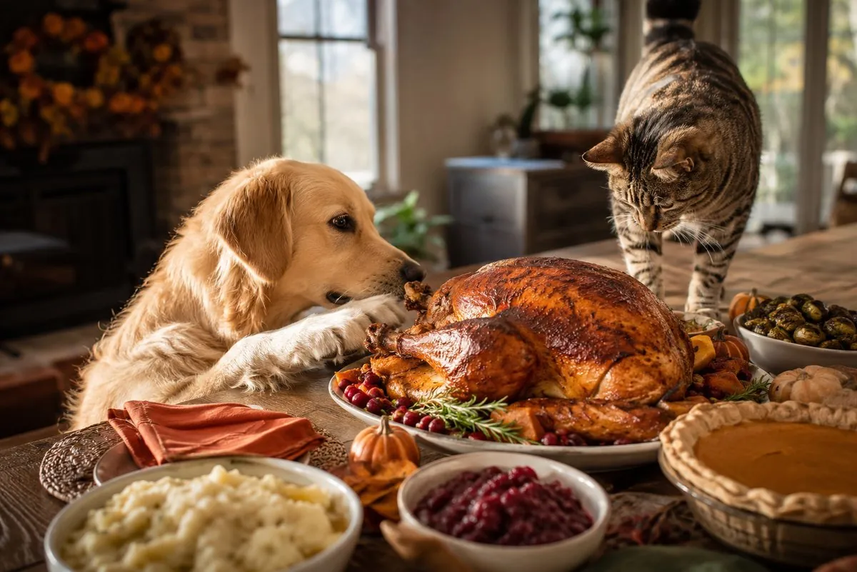 Thanksgiving Foods Dangerous for Pets