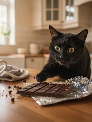 Chocolate and cats