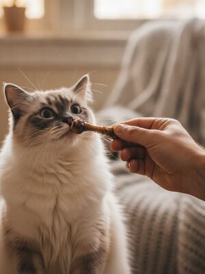 Cooked bones and cats