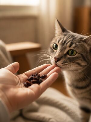 Raisins and cats